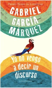 Tapa de Yo no vengo a decir un discurso