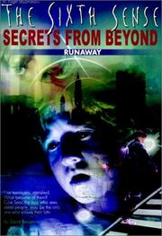 Tapa de The Sixth Sense: Secrets from Beyond #2 Runaway