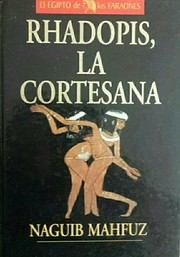 Tapa de Rhadopis, la Cortesana