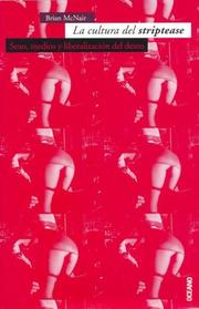 Tapa de La cultura del striptease