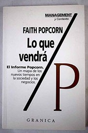 Tapa de Lo que vendrá