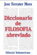 Tapa de Diccionario De Filosofía Abreviado