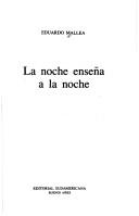 Tapa de La noche enseña a la noche