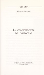 Tapa de La conspiración de los idiotas