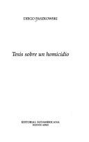 Tapa de Tesis Sobre Un Homicidio