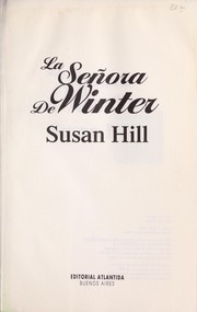 Tapa de La Señora De Winter