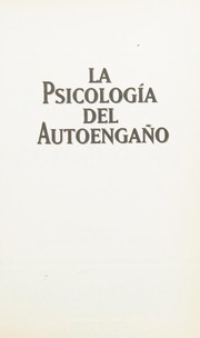 Tapa de La psicología del autoengaño