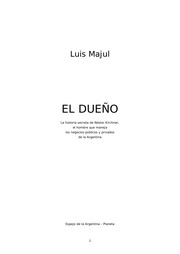 Tapa de El dueño