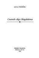 Tapa de Cuando Digo Magdalena