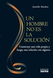 Tapa de Un Hombre No Es La Solución