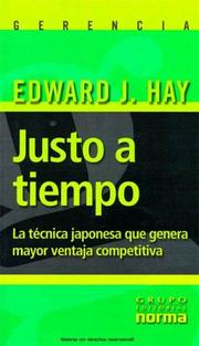 Tapa de Justo a tiempo