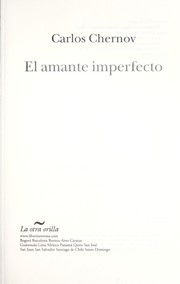 Tapa de El amante imperfecto
