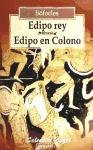 Tapa de Edipo rey y Edipo en Colono