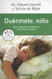 Tapa de Duérmete, niño