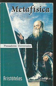 Tapa de Metafísica