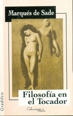 Tapa de La filosofía en el tocador
